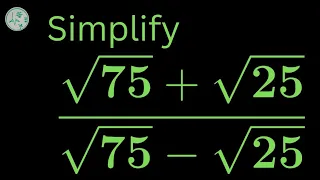 A Nice Square Root Math Simplification | How to solve !!! 🤔