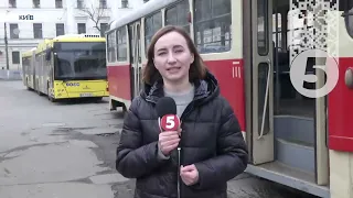 У Києві запрацювали трамваї та тролейбуси після кількамісячного простою