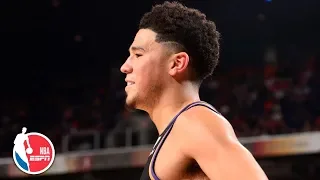 Devin Booker falls short of three straight 50-point games | Grizzlies vs Suns | NBA Highlights