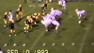 Jamesville Dewitt Football Vs. UND 09/10/93