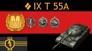 Разная тактика T 55A Бой на Мастера wot blitz от MI1CTER_XO4ET_NA_TWISTER