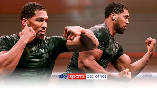 Anthony Joshua's full media workout 💪