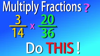 How To Multiply Fractions Using Cancellation