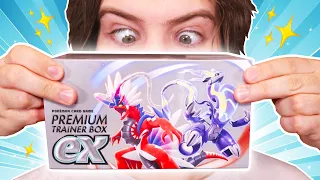 Opening a Pokemon Scarlet ex & Violet ex PREMIUM Trainer Box!