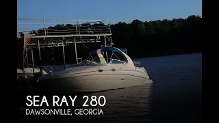 [UNAVAILABLE] Used 2002 Sea Ray 280 Sundancer in Dawsonville, Georgia