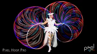 LED hula hoop for dance - Pixel Hoop Pro - Pixel Lights production