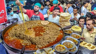 5000+ KG BIG TAWA CHICKEN FRIED RECIPE | HUGE RUSH ON MID NIGHT ON KALEJI | STREET FOOD