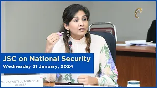 29th Public Meeting - JSC National Security - January 31, 2024 - Anti-crime strategies