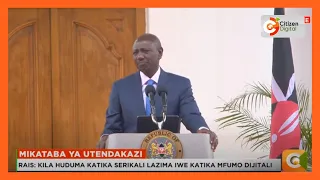 President Ruto presides over signing of performance contracts by Cabinet Secretaries [Full Speech]
