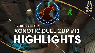 XONOTIC DUEL CUP #13 HIGHLIGHTS (ZENSPORTS & ROCKET JUMP ZONE)