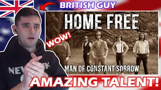 First time hearing Home Free - Man of Constant Sorrow *Incredible* | British Guy Reacts