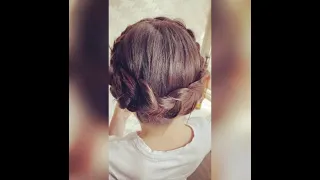 Halo Braid - Home hair tutorial