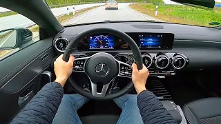 2021 Mercedes Benz CLA 180 - review & pov test drive