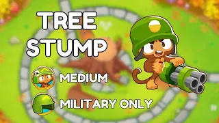 No Commentary Gameplay: Bloons TD6 - Tree Stump ( MILITARY ONLY mode)