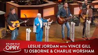 Leslie Jordan with Charlie Worsham, TJ Osborne and Vince Gill – "Will The Circle Be Unbroken" | Opry