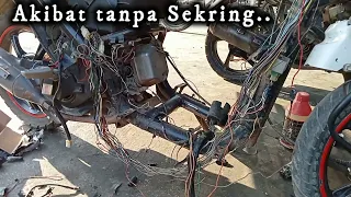 Sekring sering putus..bahaya kalo gk di cari penyebab nya