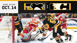 GAME RECAP: Penguins vs. Calgary (10.14.23) | Guentzel Has Three Point Night