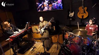 大高清美（オルガン）まきやまはる菜（ベース）佐藤奏（ドラムス） Virtuoso AKASAKA  live transmission  September 27, 2020