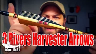 Unboxing & Shooting 3Rivers Harvester Cedar Wood Arrows!