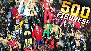 We are finally back!! WWE Action Figure Collection! (Over 500 Figures)