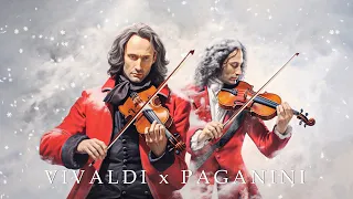 Vivaldi vs Paganini: 10 Best Pieces of Classic Music Violin (Live No ADS)