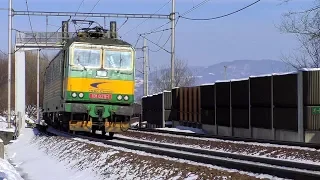 Vlaky Mosty u Jablunkova || Trains with helper locomotives on Jablunkov Pass
