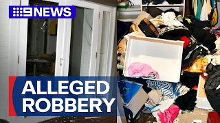 Elderly couple held at knife-point during Melbourne home invasion | 9 News Australia