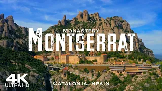 MONTSERRAT 2024 🇪🇸 Drone Aerial 4K Drones | Barcelona Catalonia Spain España