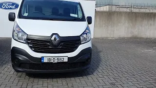 181D9152 - 2018 Renault Trafic SL27 DCI 95 BUSINESS, PRICE PLUS VAT 13,800