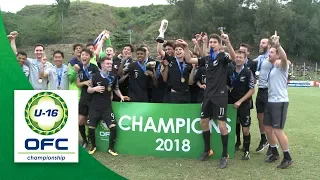 2018 OFC U-16 CHAMPIONSHIP FINAL - SOLOMON ISLANDS v NEW ZEALAND Highlights