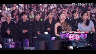WayV, Chung Ha Reaction to BTS 'Boy With Luv' in MAMA Japan 2019