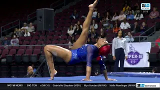 Zyia Coleman Floor || Fisk University Gymnastics || Super 16 Meet 2023