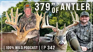 The Quest for a GIANT 212" Illinois Whitetail! | 100% Wild Podcast EP342