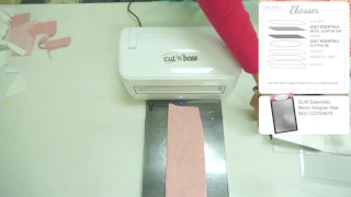 Couture Creations Quilt Essentials and the Cut'n Boss Machine