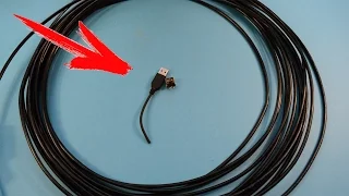 DIY USB extension cable