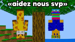 J'ai été enfermé dans un Minecraft à l'Envers..