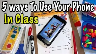 5 Genius Ways To Use Your Phone In The Class Room - Back To School Life Hacks | Nextraker