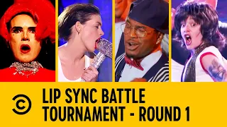 Anne Hathaway VS Jimmy Carr VS Ne-Yo VS Noah Schnapp | Lip Sync Battle Tournament