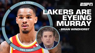 The Lakers are keeping an eye on Dejounte Murray - Brian Windhorst | NBA Today