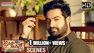 Jr NTR Ultimate Warning to Sachin Khedekar | Janatha Garage Telugu Movie Scenes | Mohanlal