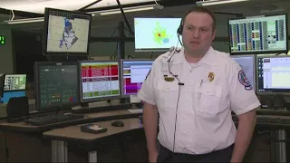 Behind the scenes: A look at the 911 dispatch center