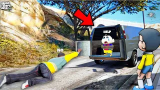 Shinchan Was Kidnapped Franklin & Chop Finds Him in GTA 5