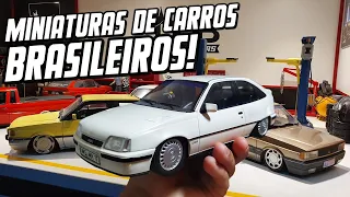 MINIATURAS DE CARROS BRASILEIROS - IMPRESSIONANTE COLEÇÃO!