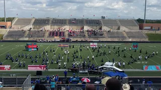 Elkins marching band performance 1