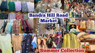 Bandra Hill Road Market | Best Street Shopping |Latest Trendy Fashion Collection at Cheapest Price