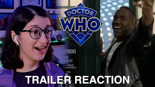 Doctor Who Season 1 TRAILER REACTION!