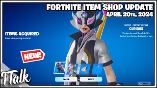 *NEW* CURIOUS BUNDLE! Fortnite Item Shop [April 20th, 2024] (Fortnite Chapter 5)