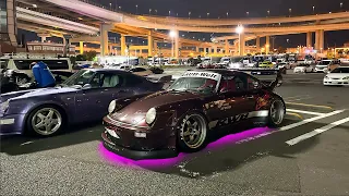 Ich fahre auf ein Tuningtreffen in Tokyo