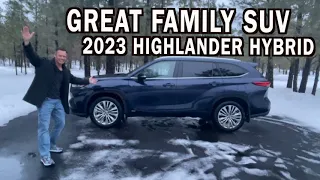 A Pleasure: 2023 Toyota Highlander Hybrid on Everyman Driver