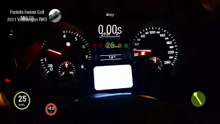 Fastest 100 - 200 Golf Mk6 Gti